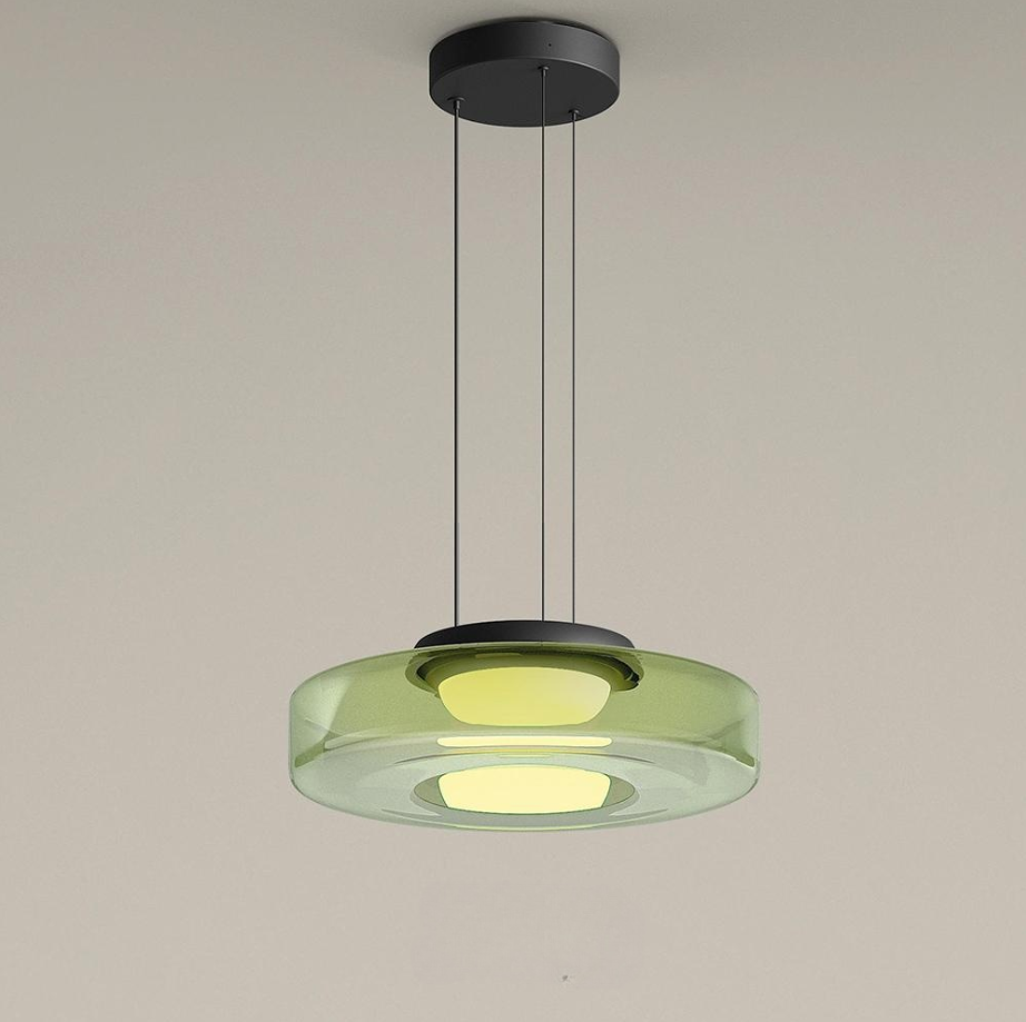 Moderne Glas Pendelleuchte