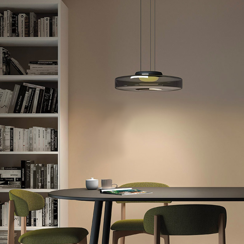 Moderne Glas Pendelleuchte