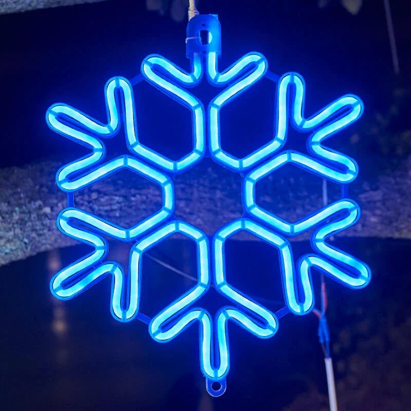 FrostGlow – LED Schneeflockenlicht voor Kerstmis
