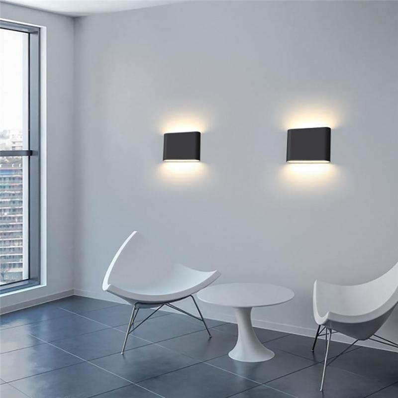 NovaBeam – Moderne LED Waterdichte Wandlamp voor Buiten (Omlopend Licht)