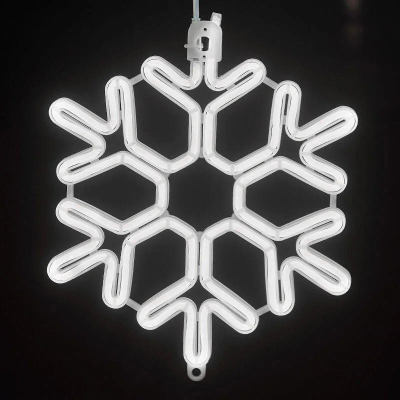 FrostGlow – LED Schneeflockenlicht voor Kerstmis