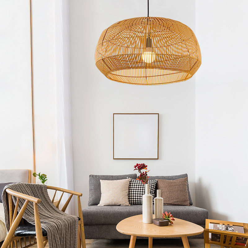 Sienna Hanglamp – Handgemaakt Rattan, Natuurlijke Look, Tijdloos Design