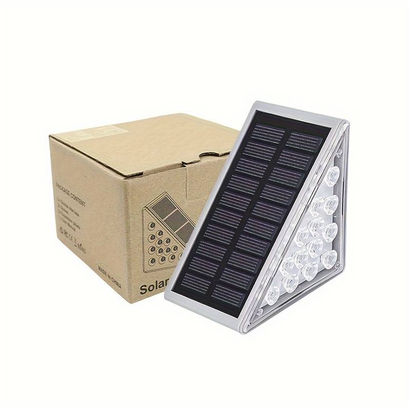 StairGlow – Kabellose Solar Trappenverlichting met Automatische Aan/Uit