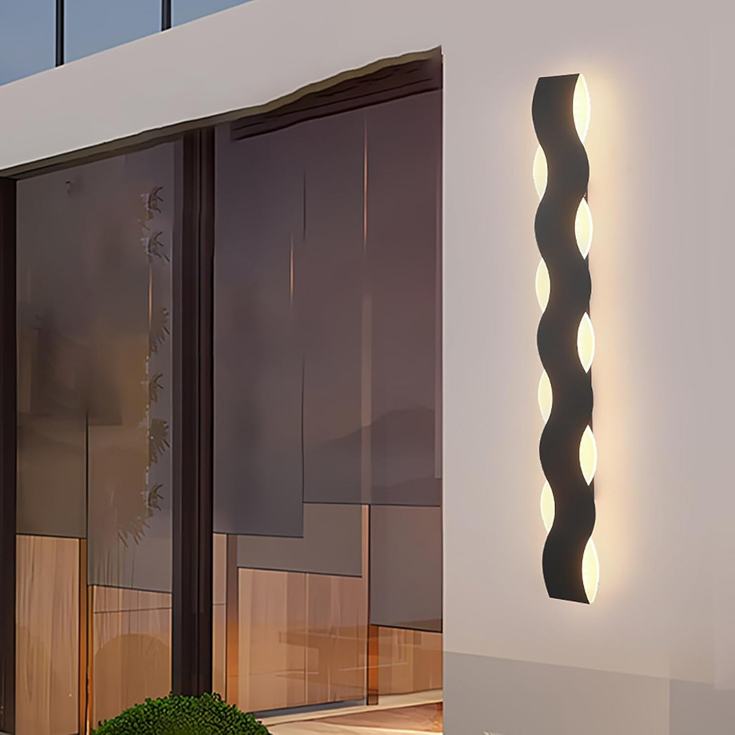WaveLight – Golvende Wandleuchte voor Buiten