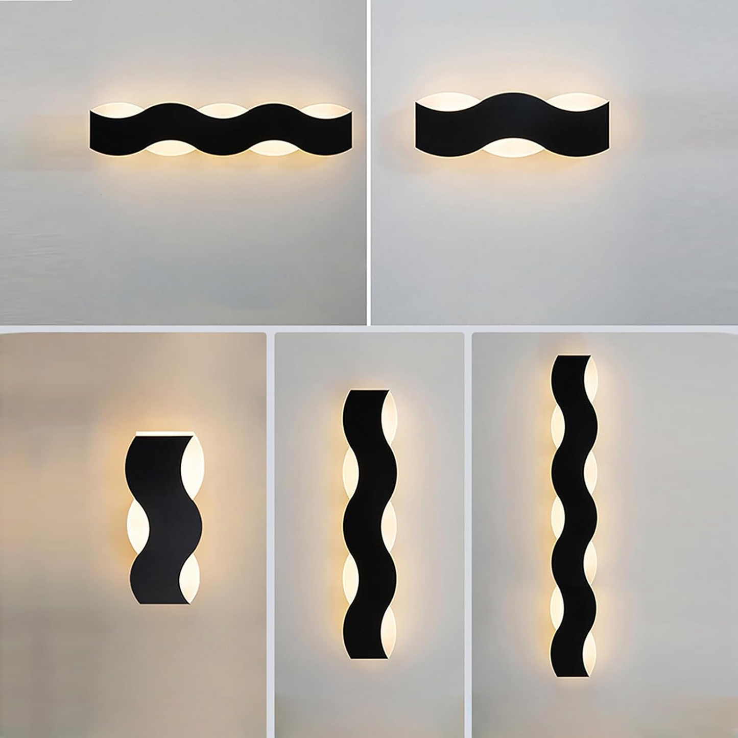 WaveLight – Golvende Wandleuchte voor Buiten