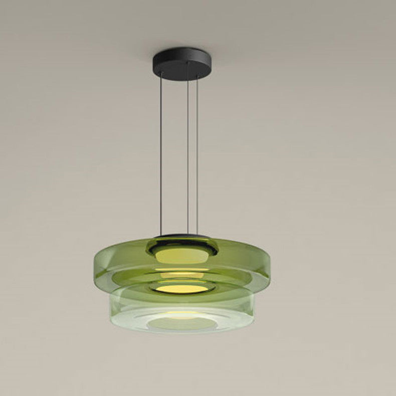 Moderne Glas Pendelleuchte