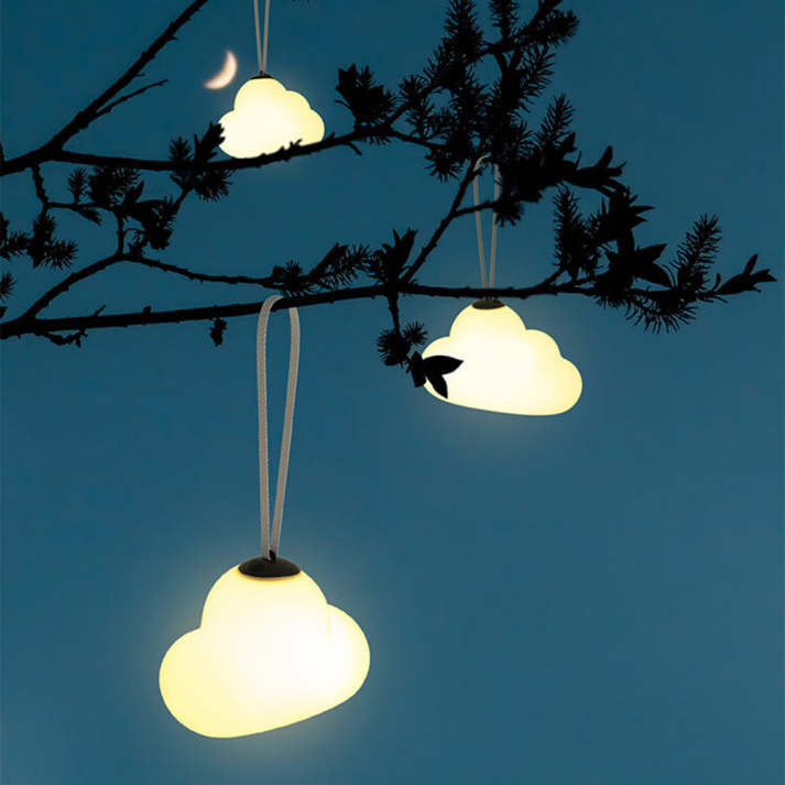Nebula – Design LED Hanglamp in Wolkvorm met Melkwit Metaal en Acryl