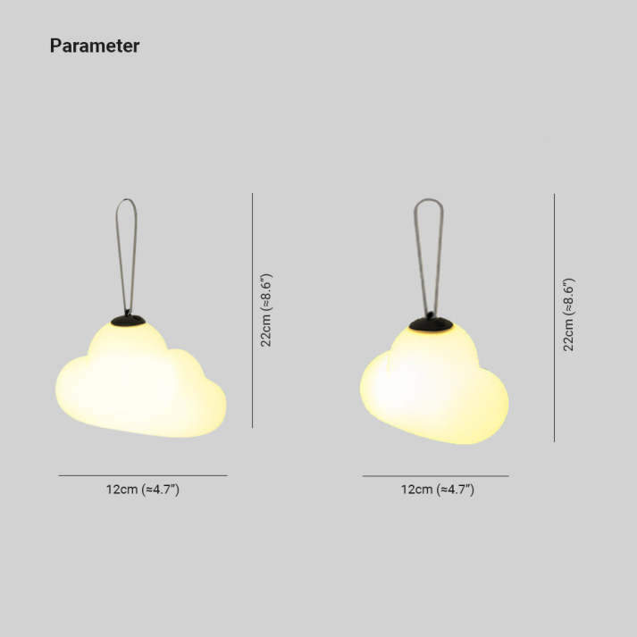 Nebula – Design LED Hanglamp in Wolkvorm met Melkwit Metaal en Acryl