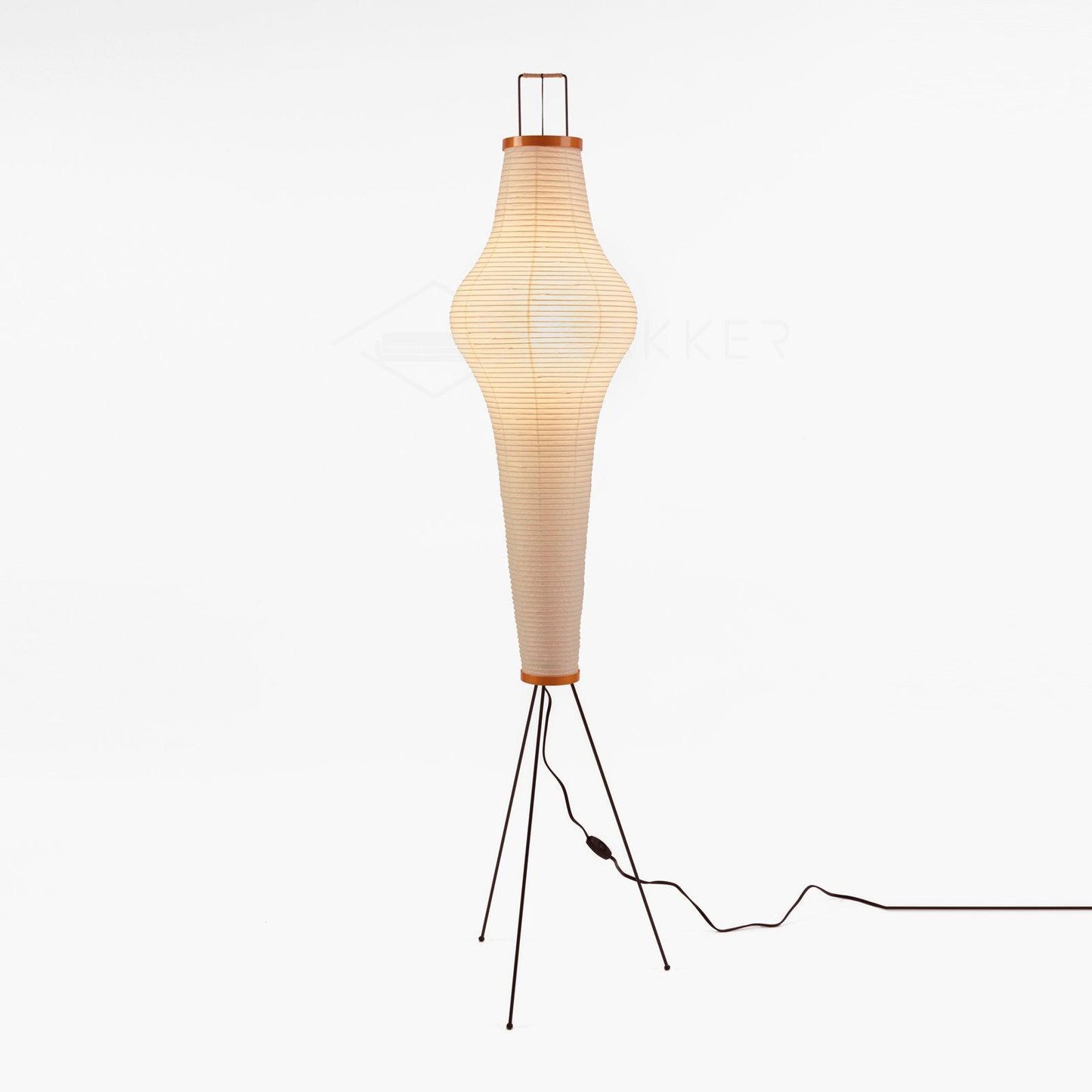 Lumiori – Staande lamp van rijstpapier in Zen-geïnspireerd design