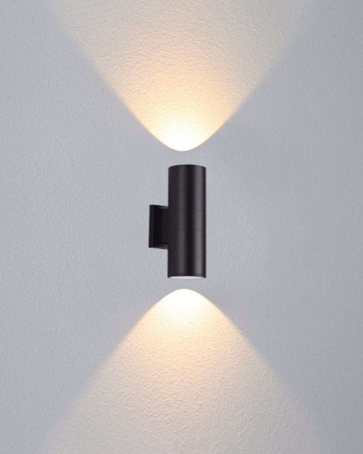 Noctis – LED Lamp van Zwart Metaal en Glas