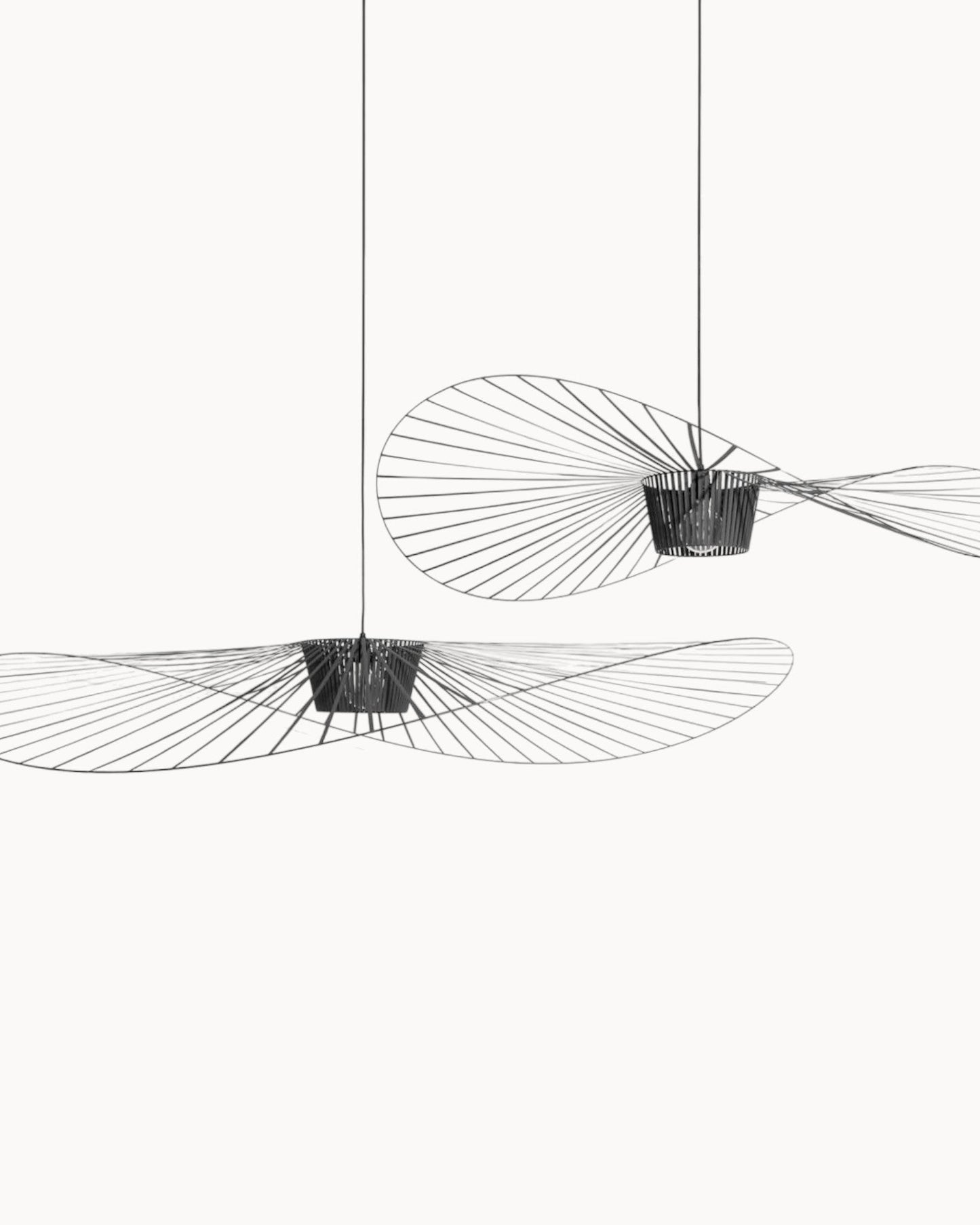 Vertigo - Moderne LED hanglamp met stoffen kap