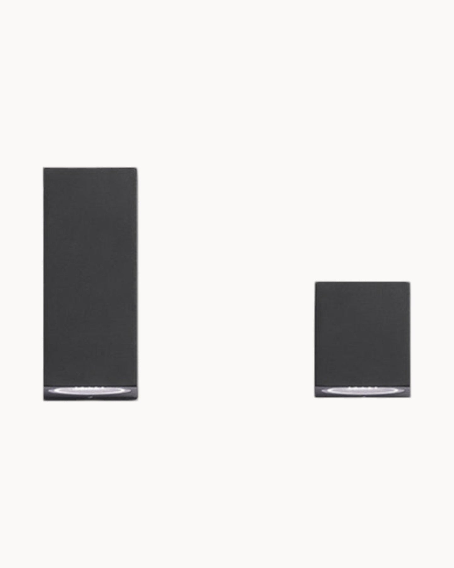 Obsidian – Minimalistische LED Wandlamp