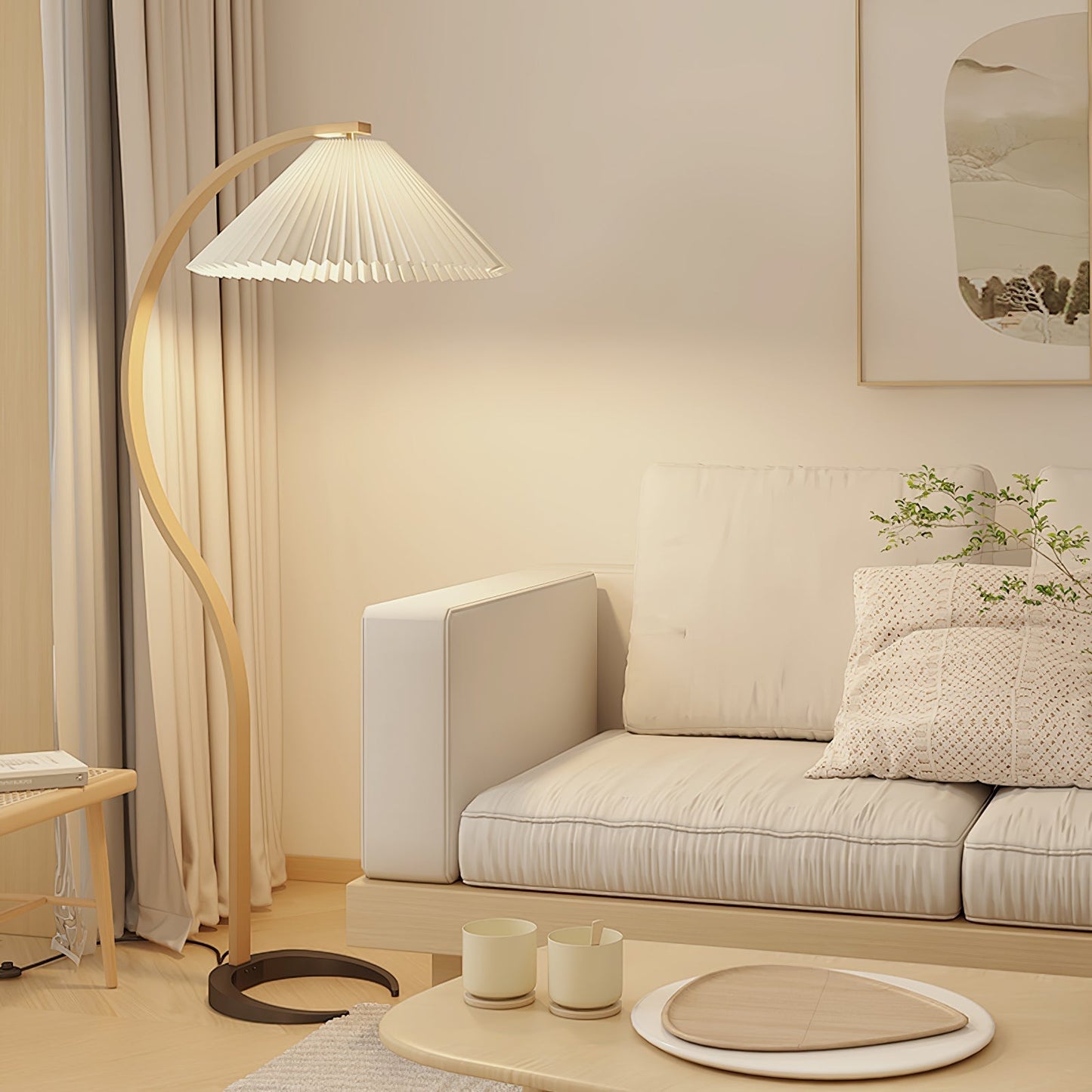 Caprella – Scandinavische booglamp in retro design
