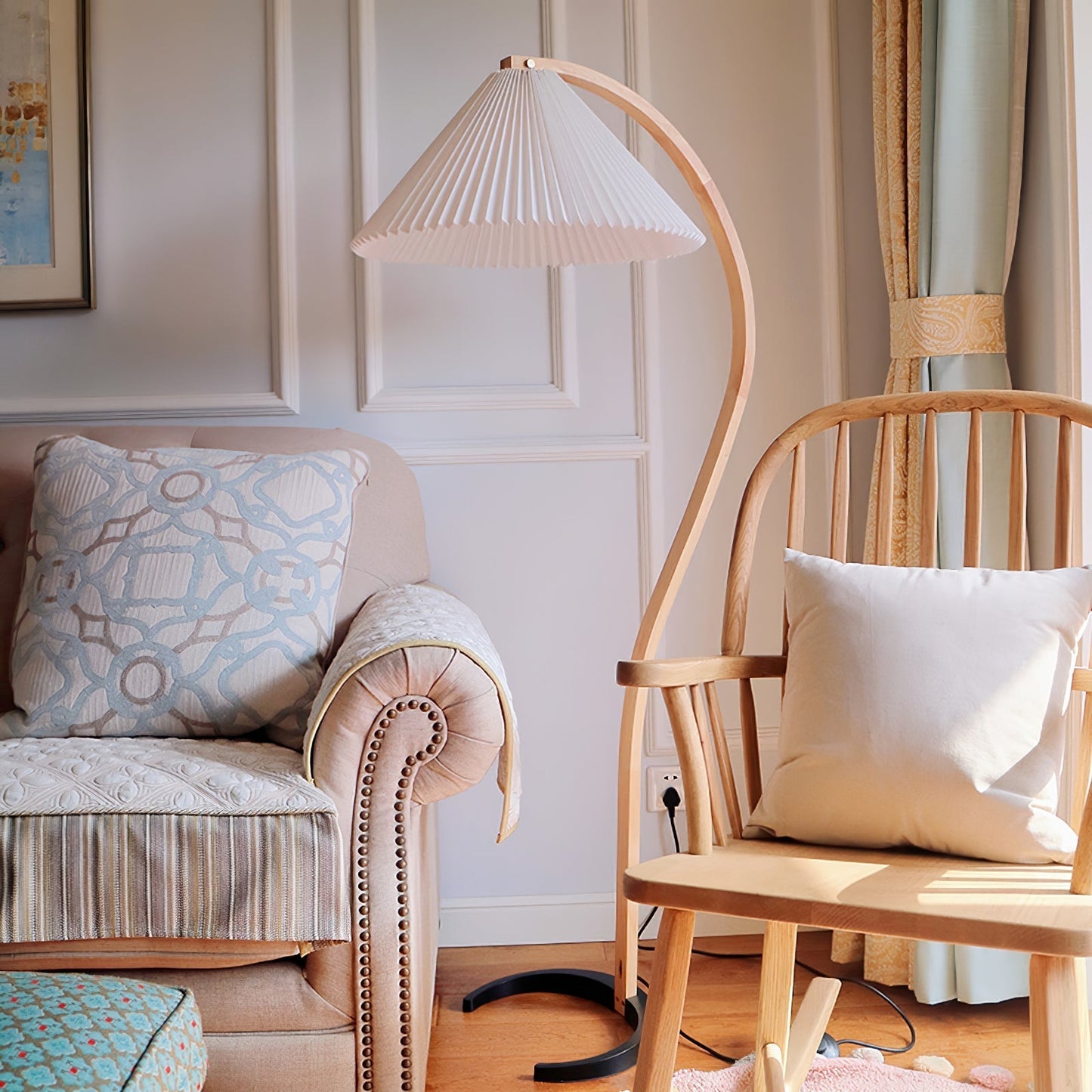Caprella – Scandinavische booglamp in retro design