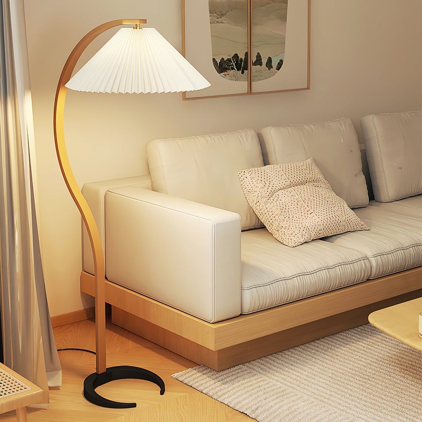 Caprella – Scandinavische booglamp in retro design