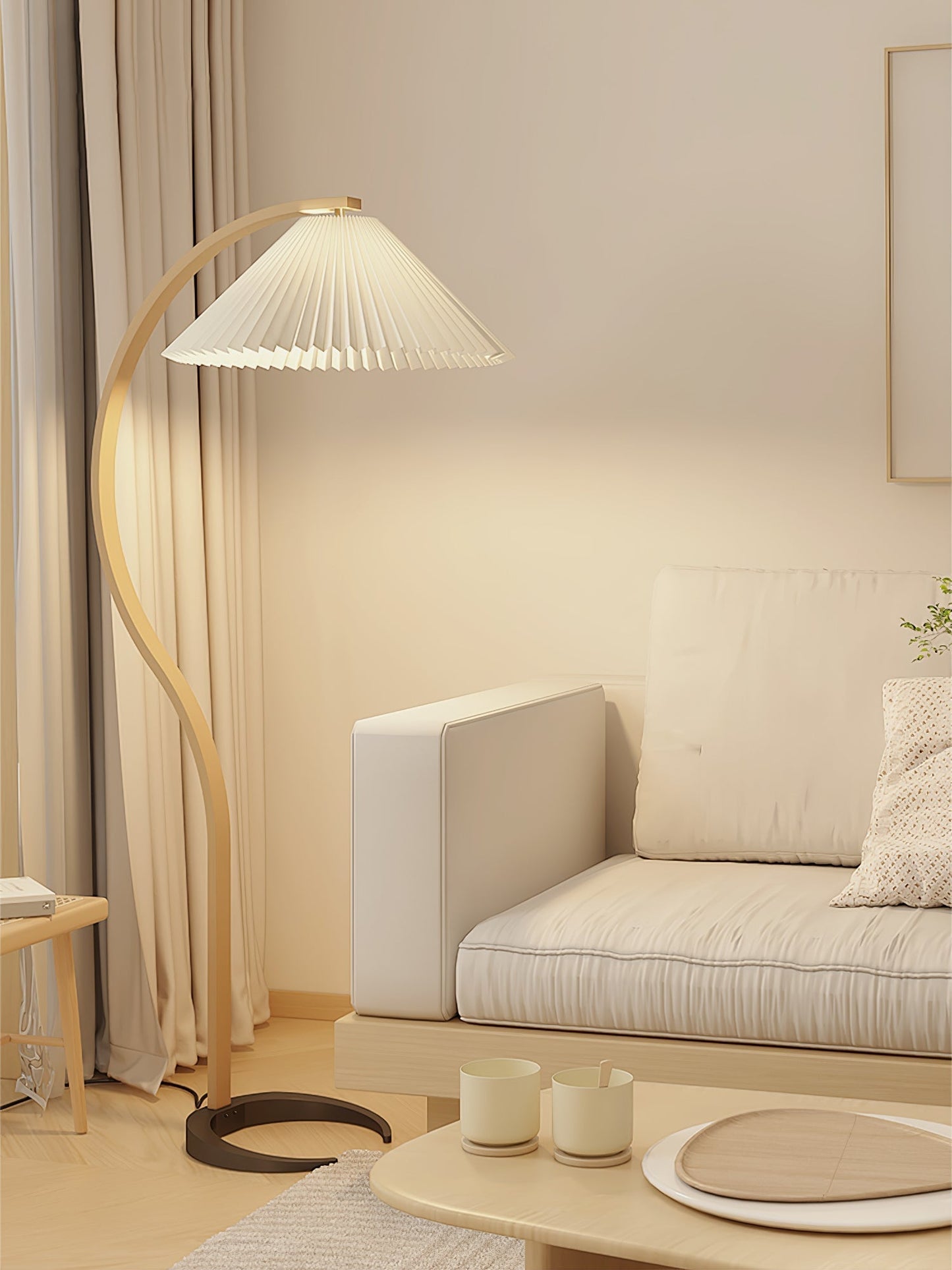 Caprella – Scandinavische booglamp in retro design