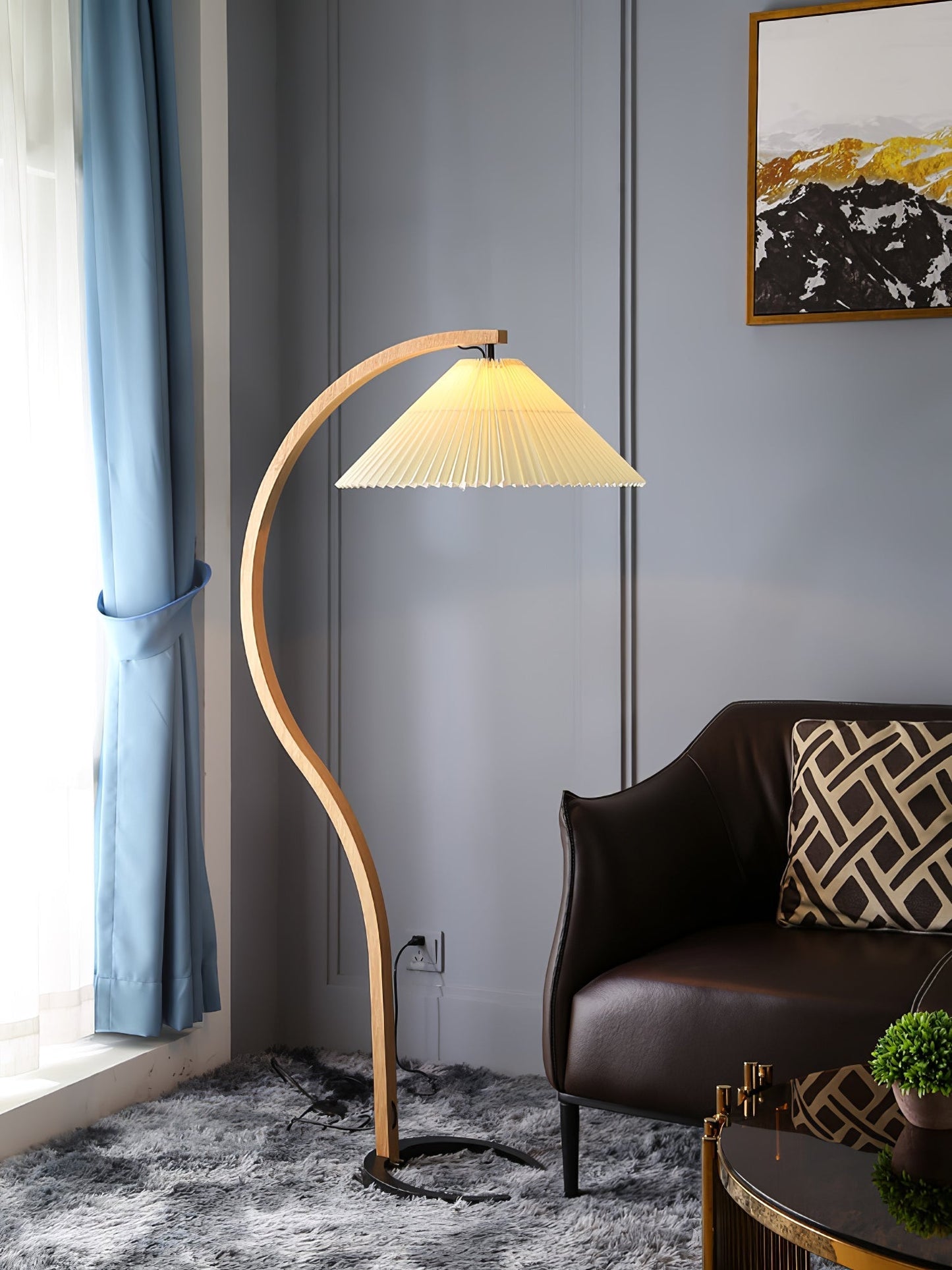 Caprella – Scandinavische booglamp in retro design