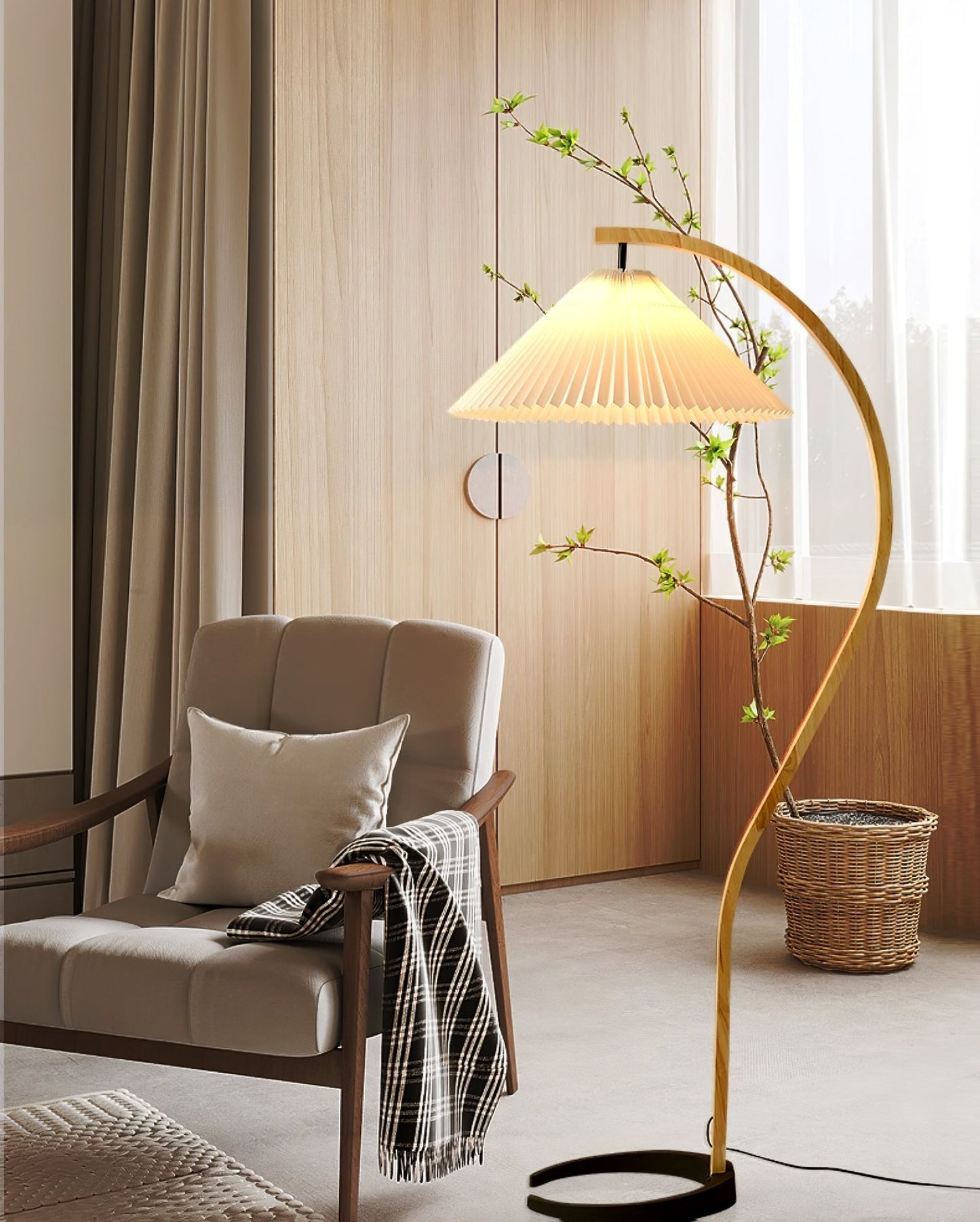 Caprella – Scandinavische booglamp in retro design