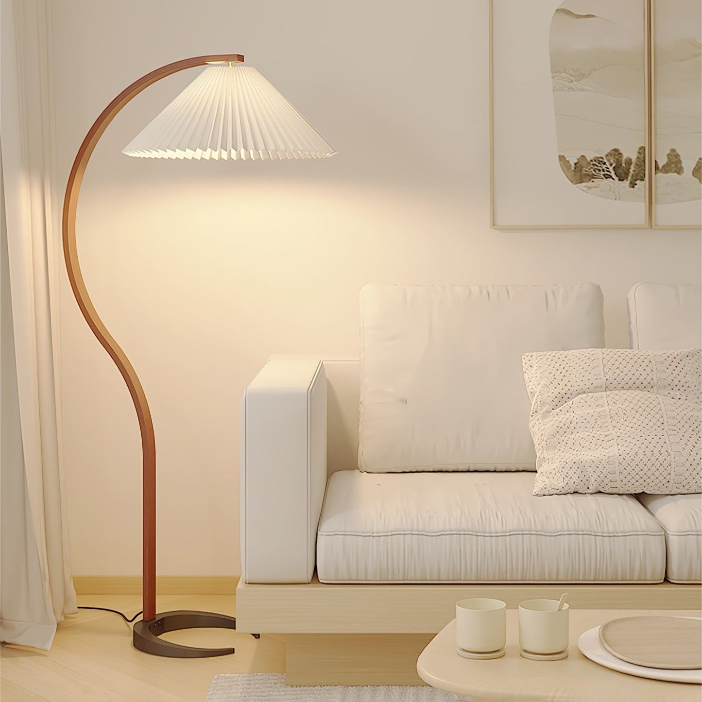 Caprella – Scandinavische booglamp in retro design