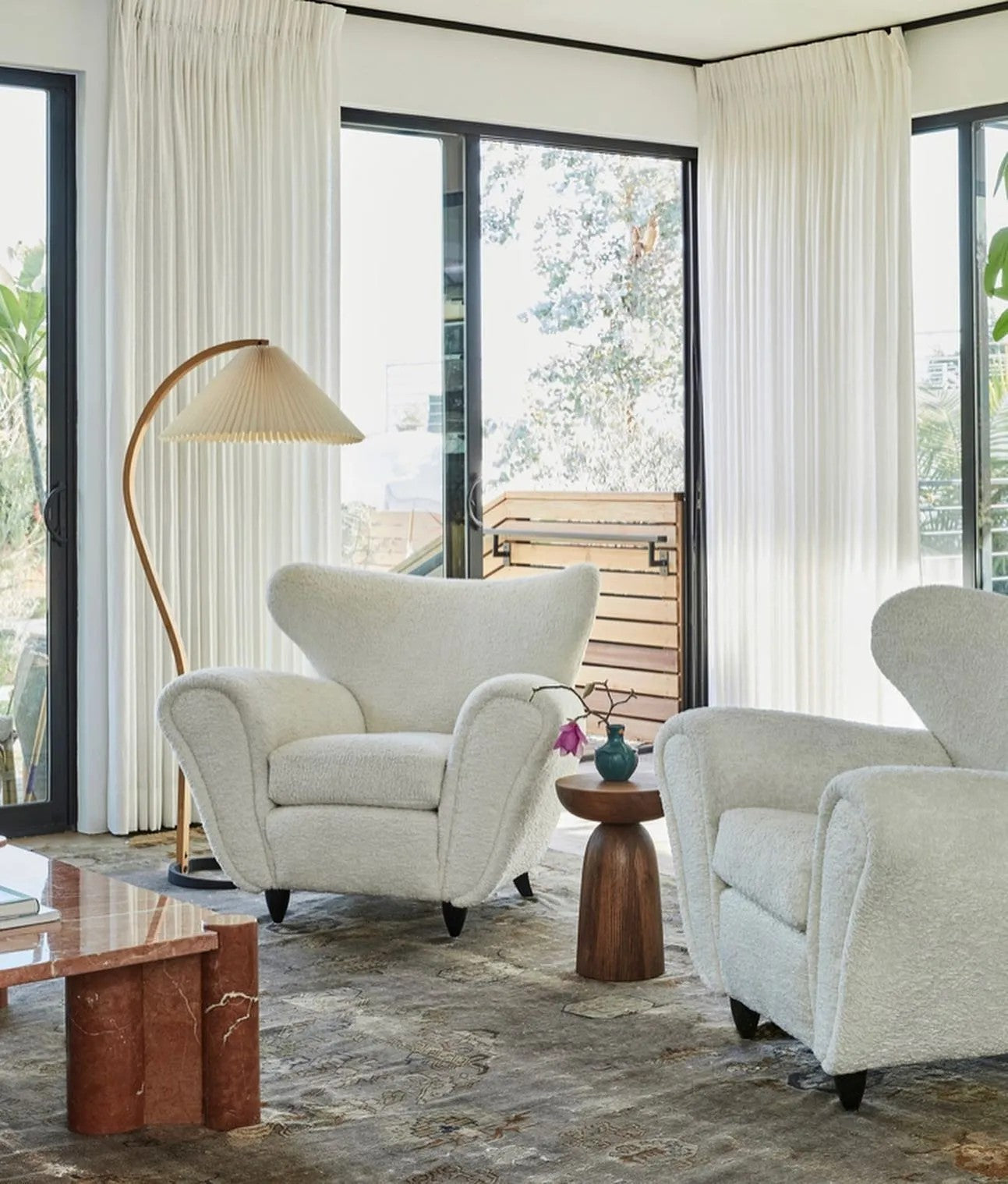 Caprella – Scandinavische booglamp in retro design