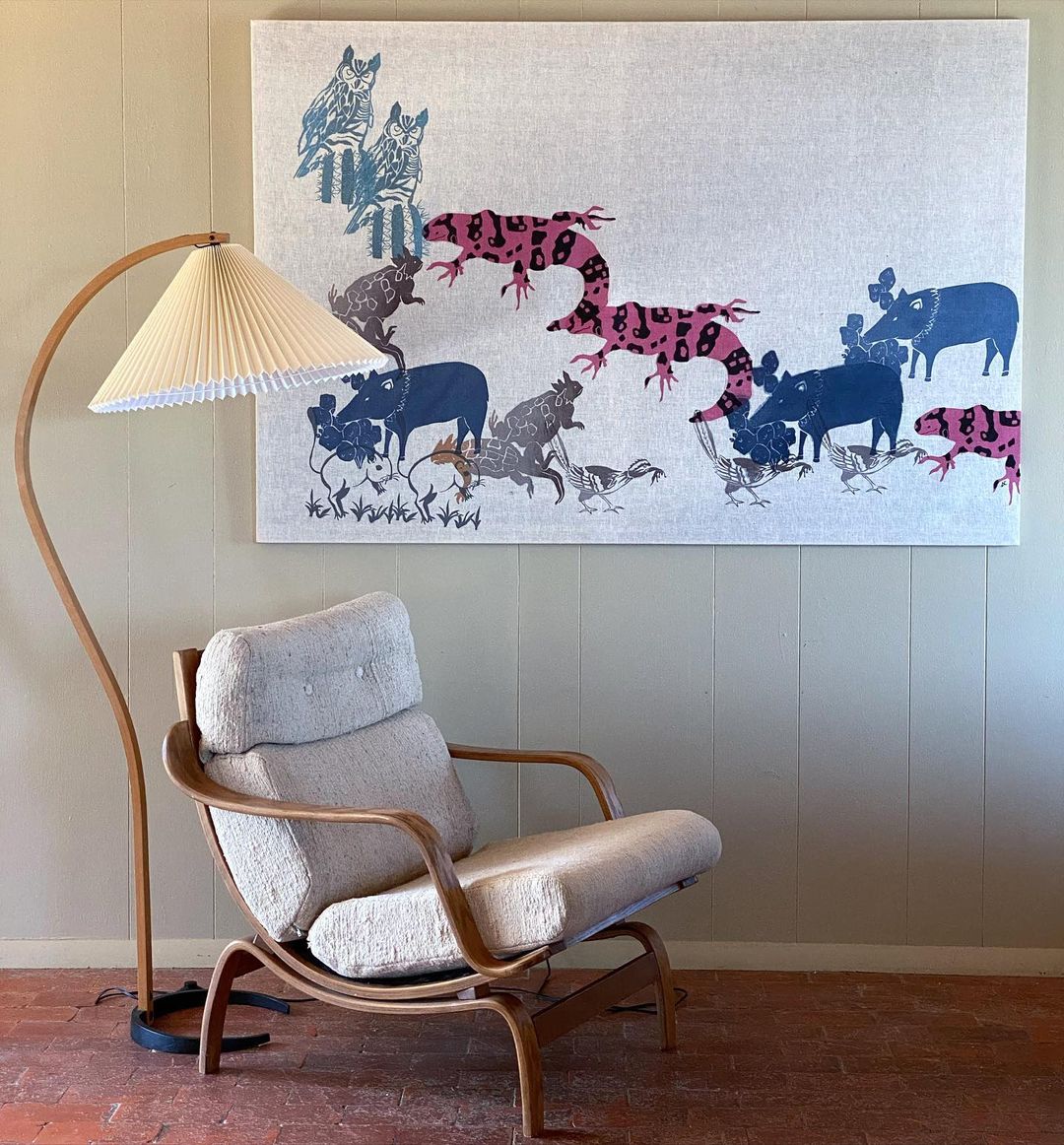 Caprella – Scandinavische booglamp in retro design