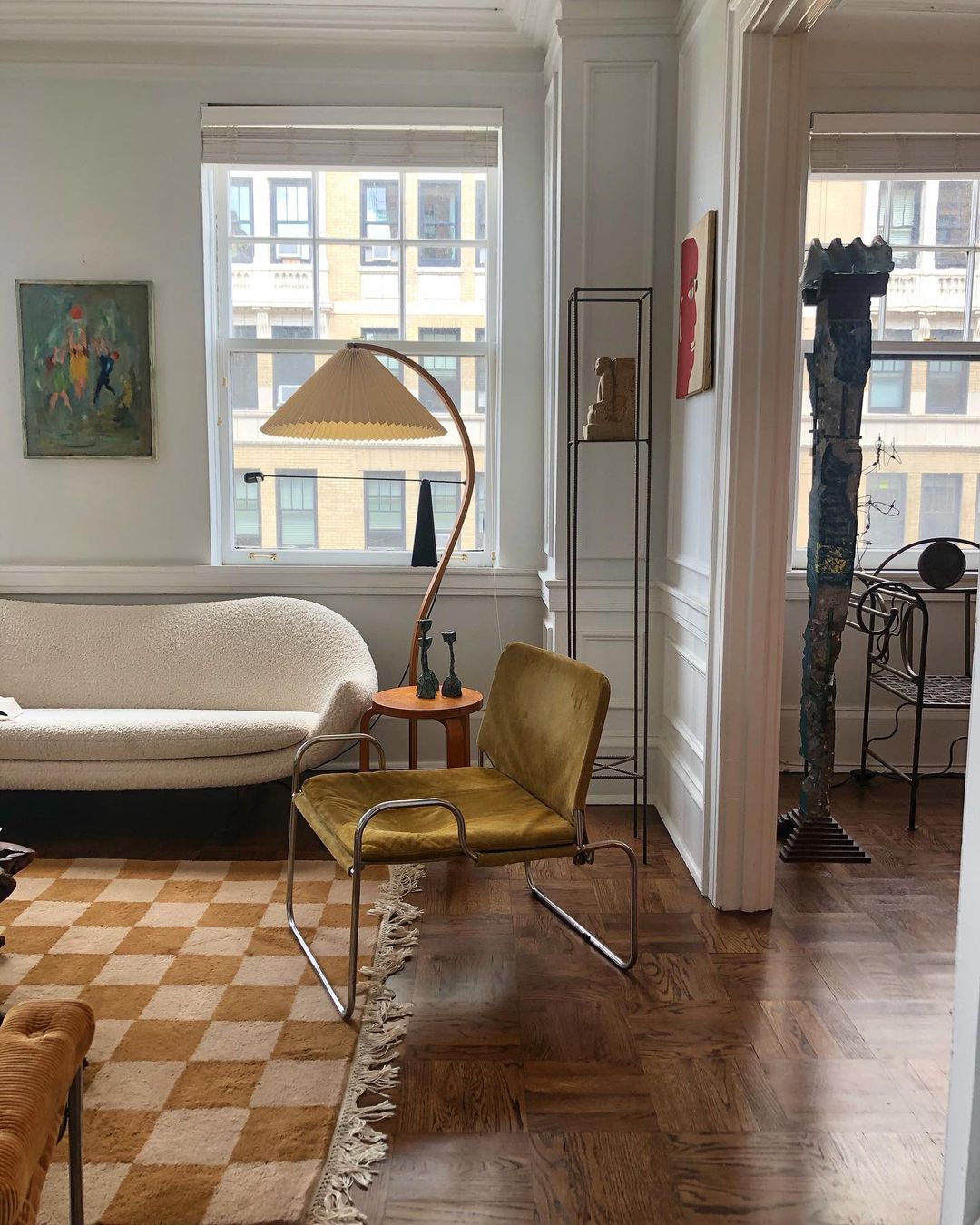 Caprella – Scandinavische booglamp in retro design