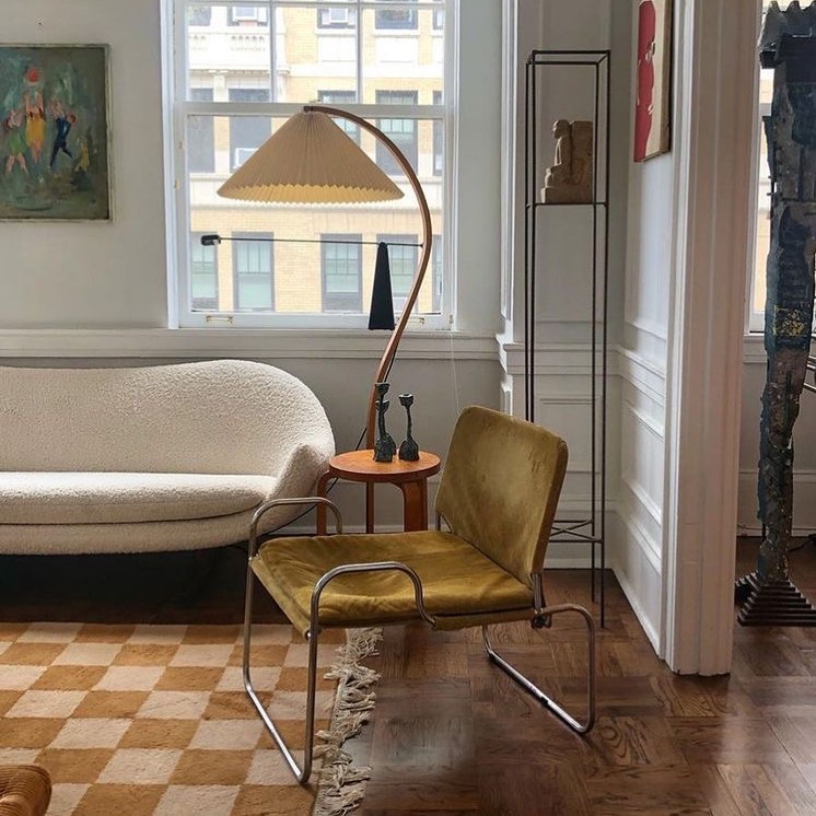 Caprella – Scandinavische booglamp in retro design