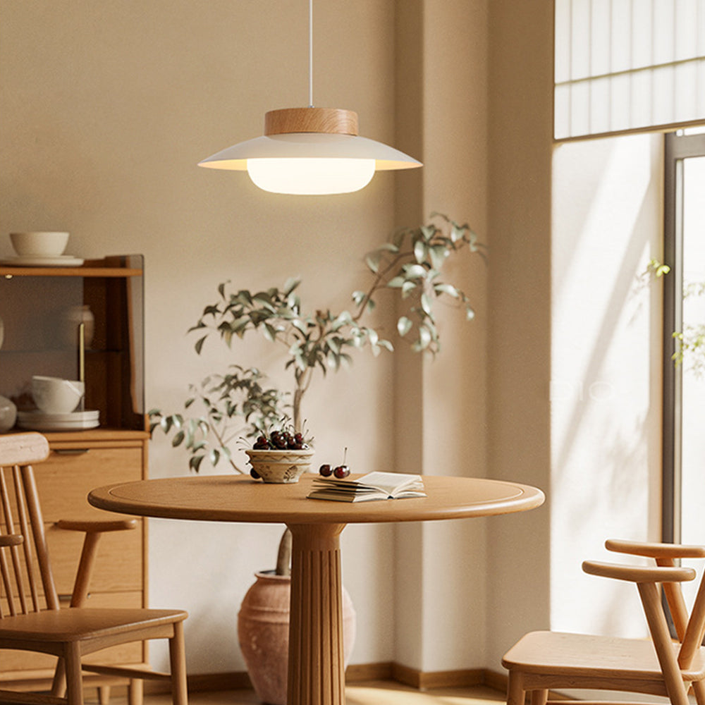 Sienna Hanglamp – Crème, Modern Design, Ø30 cm, LED