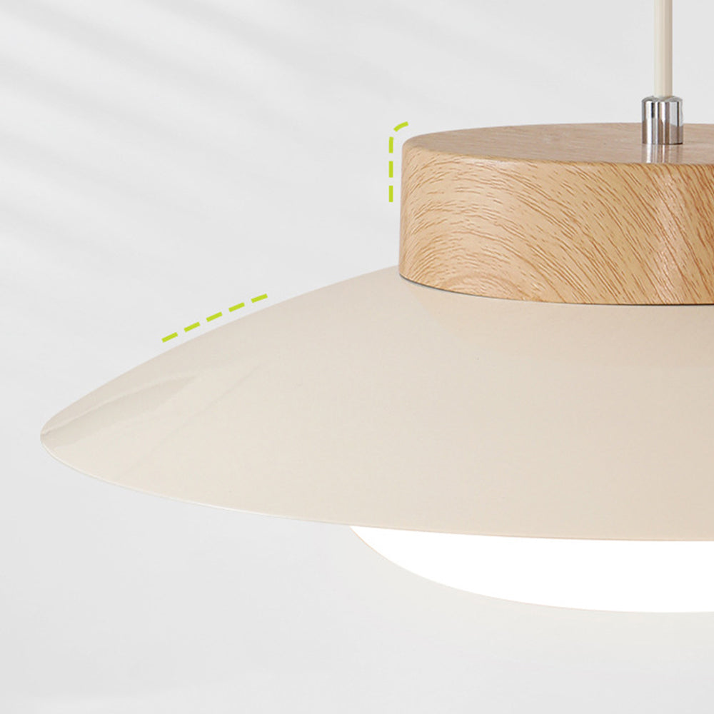 Sienna Hanglamp – Crème, Modern Design, Ø30 cm, LED