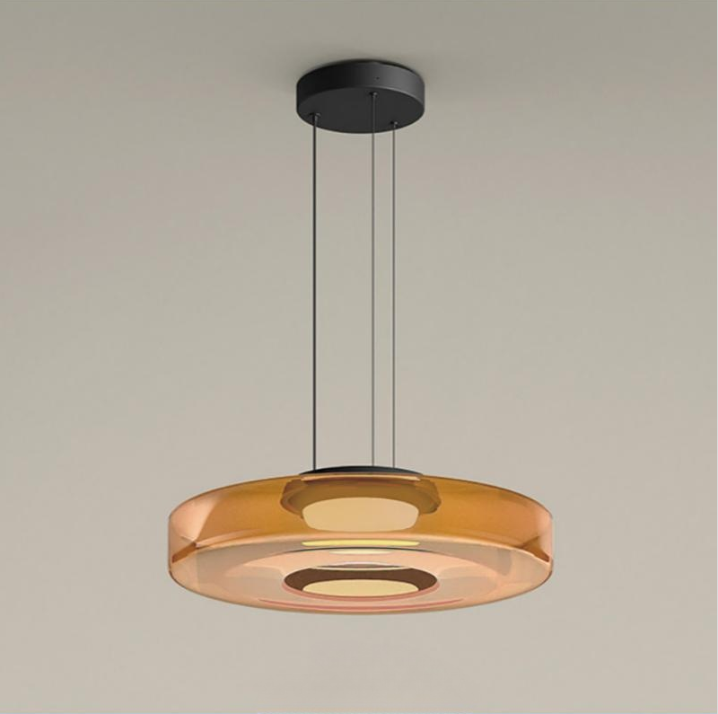 Moderne Glas Pendelleuchte