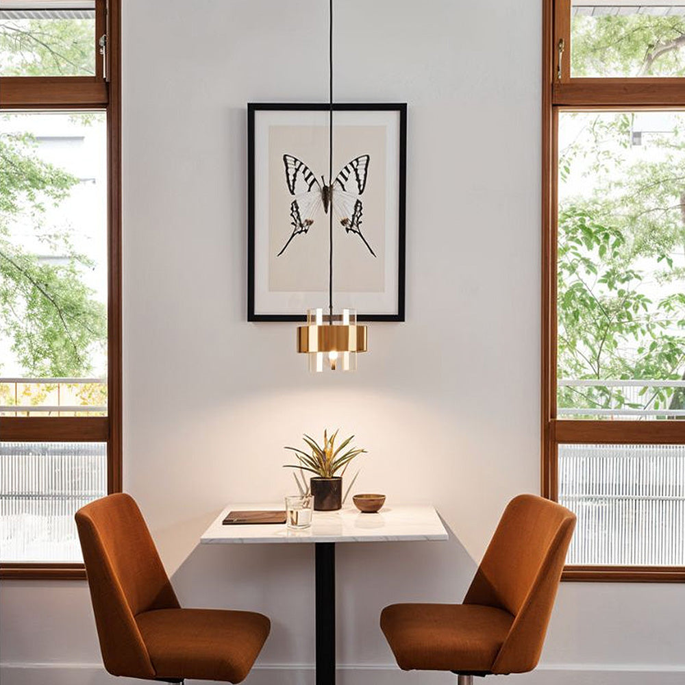 Orion Hanglamp – Industrieel & Modern, Verstelbaar, Metaal & Glas, E27