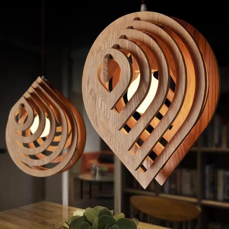 NovaWood – Moderne houten pendellamp