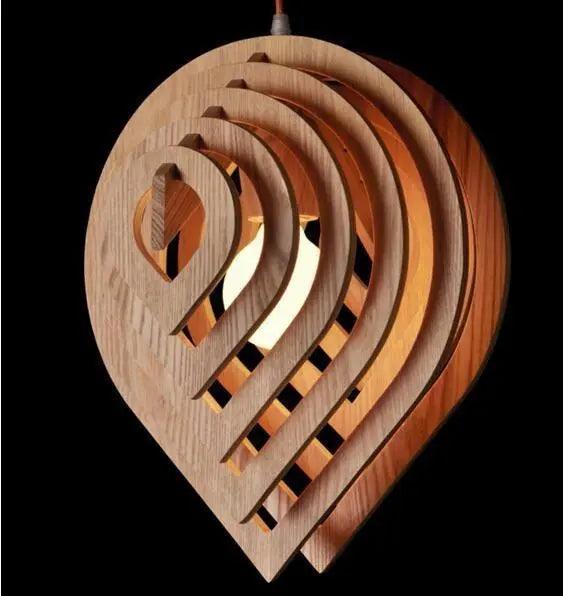 NovaWood – Moderne houten pendellamp