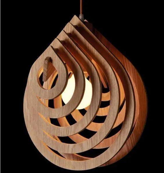 NovaWood – Moderne houten pendellamp