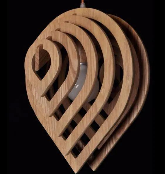 NovaWood – Moderne houten pendellamp