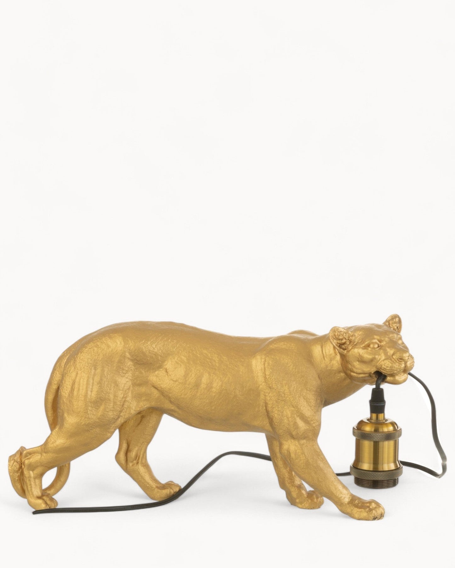Vega – Tafellamp van Polyresin in Goud