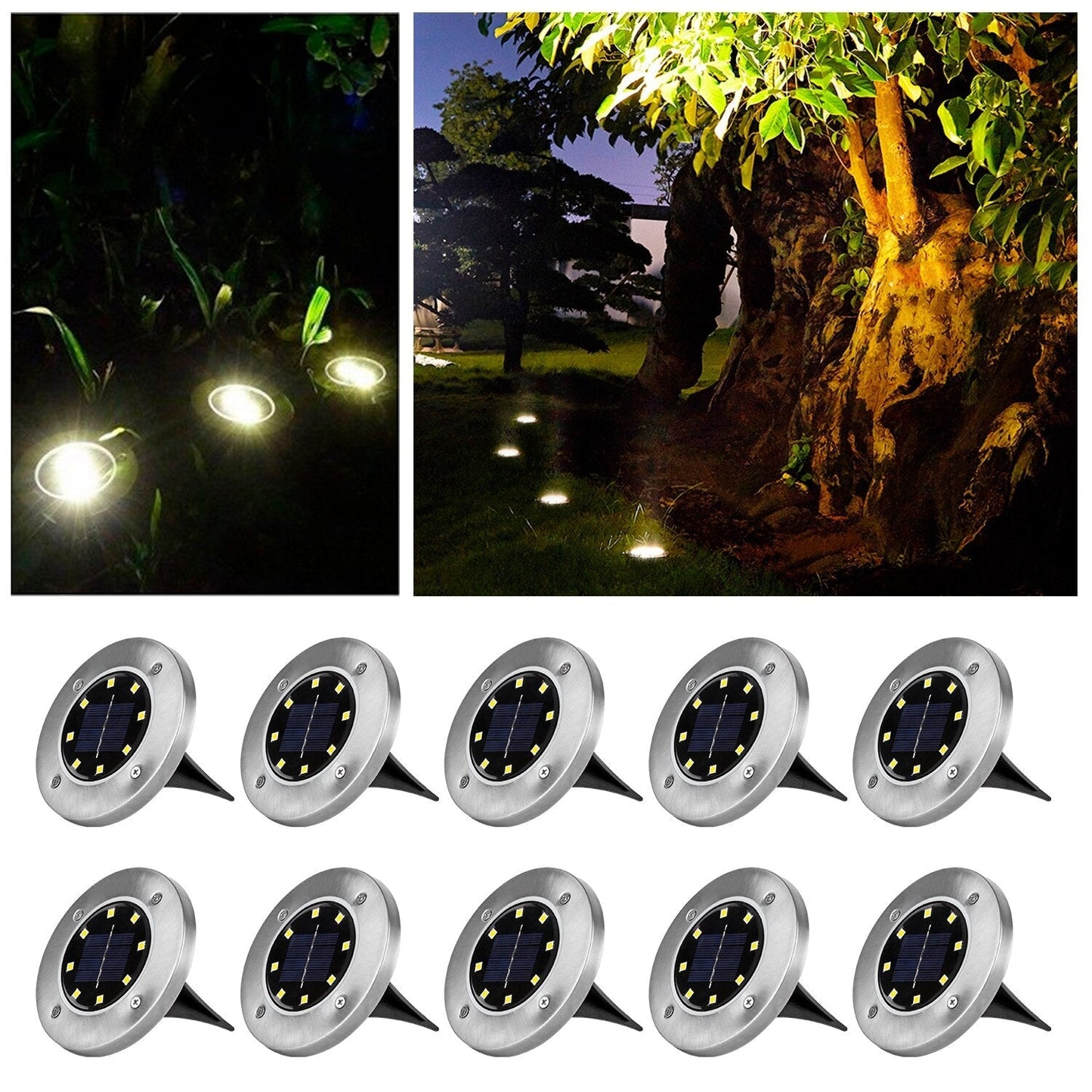 LumaSolar – LED Solar Tuinlampen Deluxe met Automatisch Aan/Uit