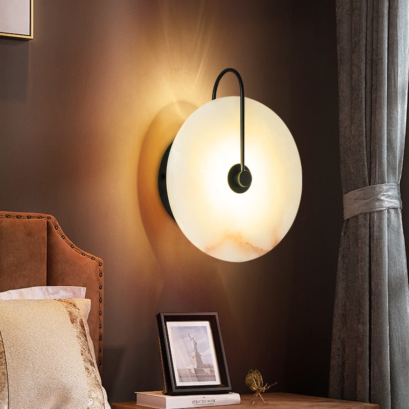Lumea - Moderne marmeren wandlamp