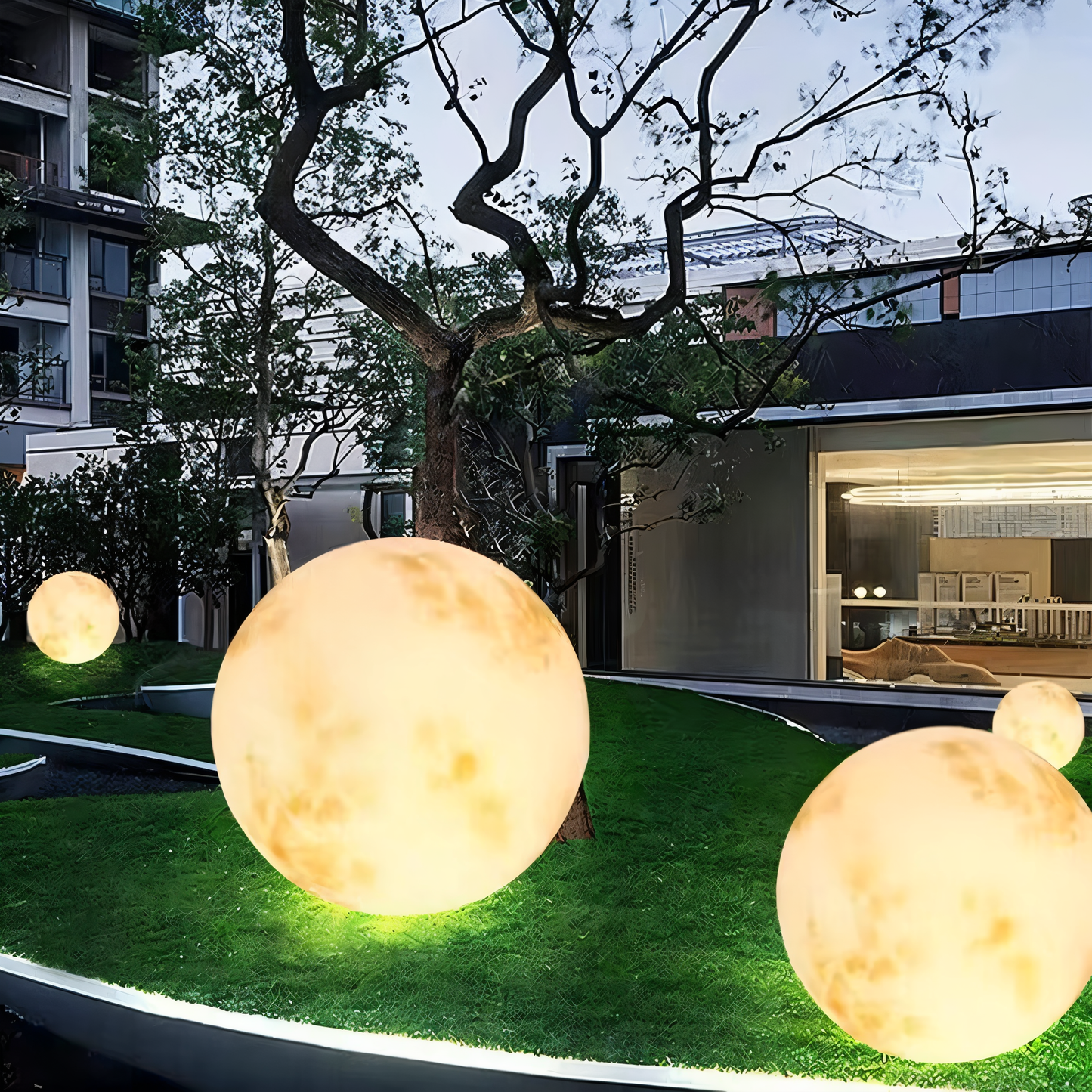 LunaLumena – Sfeervolle maanlamp op zonne-energie voor de tuin
