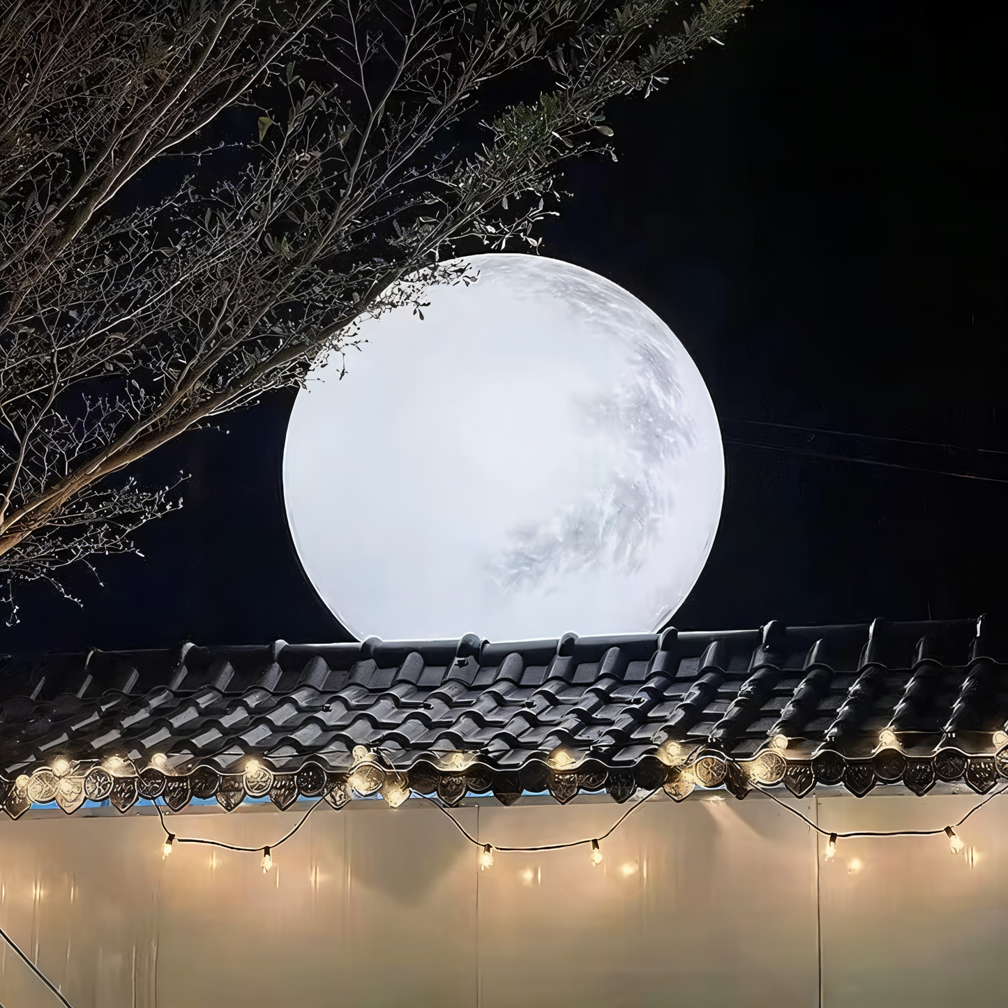 LunaLumena – Sfeervolle maanlamp op zonne-energie voor de tuin