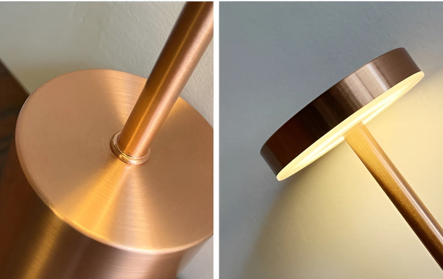 VintageGlow – Retro-geïnspireerde LED-tafellamp met draadloze en USB-oplaadfunctie