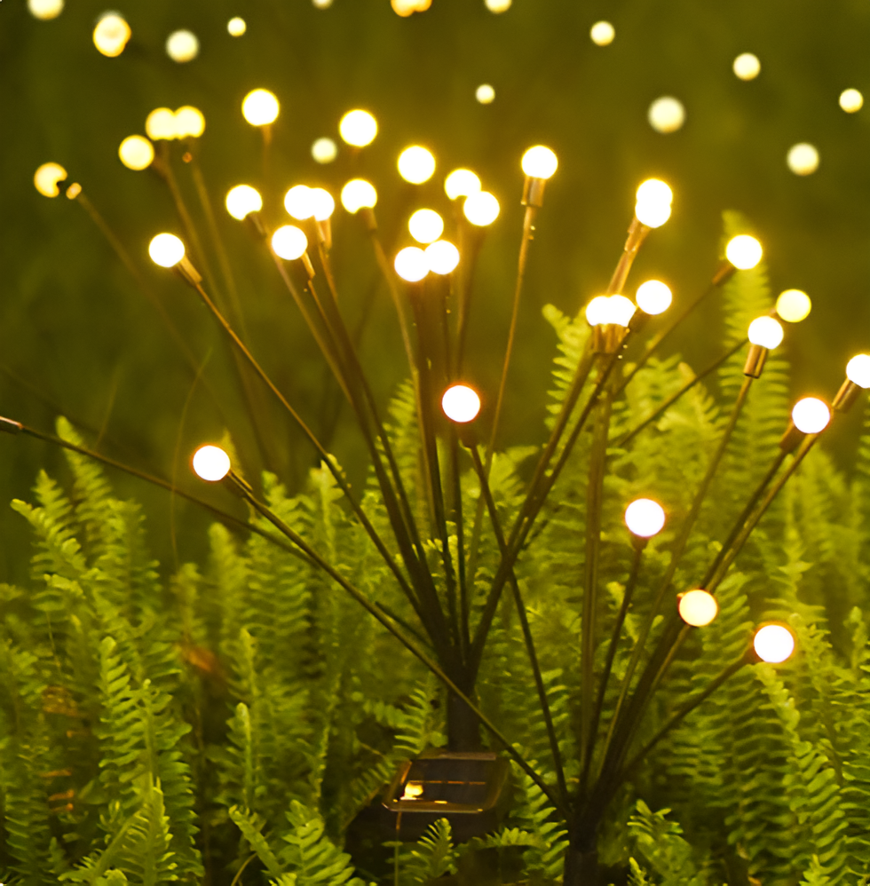SolarSparkle – Sfeervolle tuinverlichting met glinsterend vuurvlieg-effect