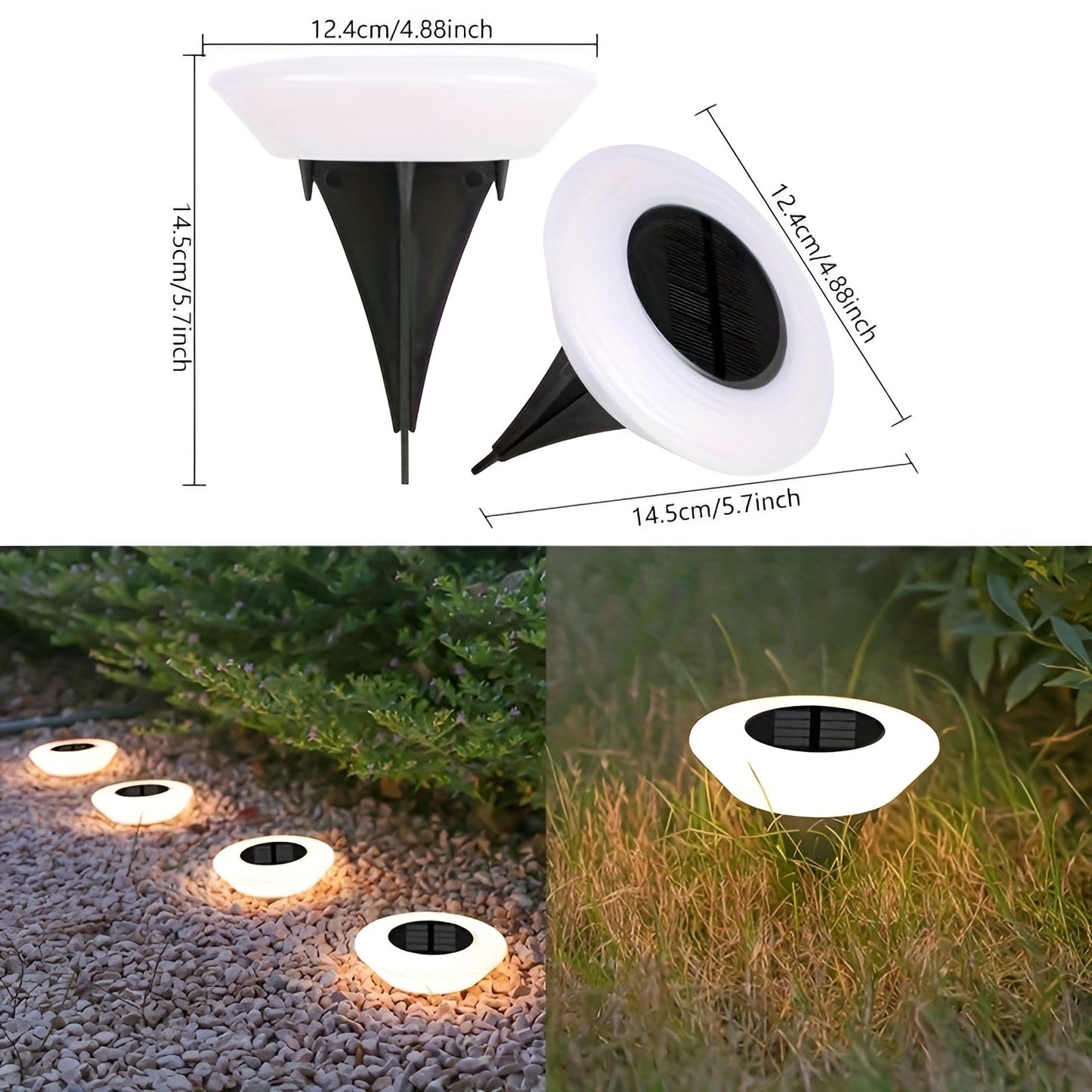Solaris – Moderne LED tuinlamp op zonne-energie met strak design