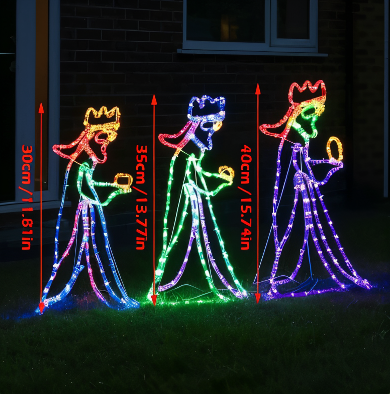 RoyalLights – Majestueuze Drie Koningen Lichterketting voor Kerstverlichting