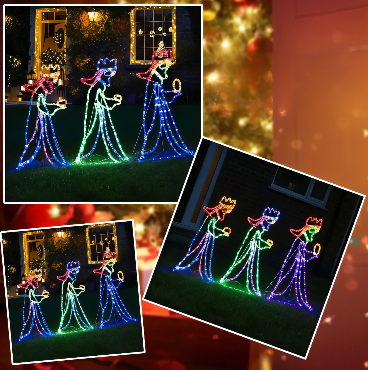 RoyalLights – Majestueuze Drie Koningen Lichterketting voor Kerstverlichting