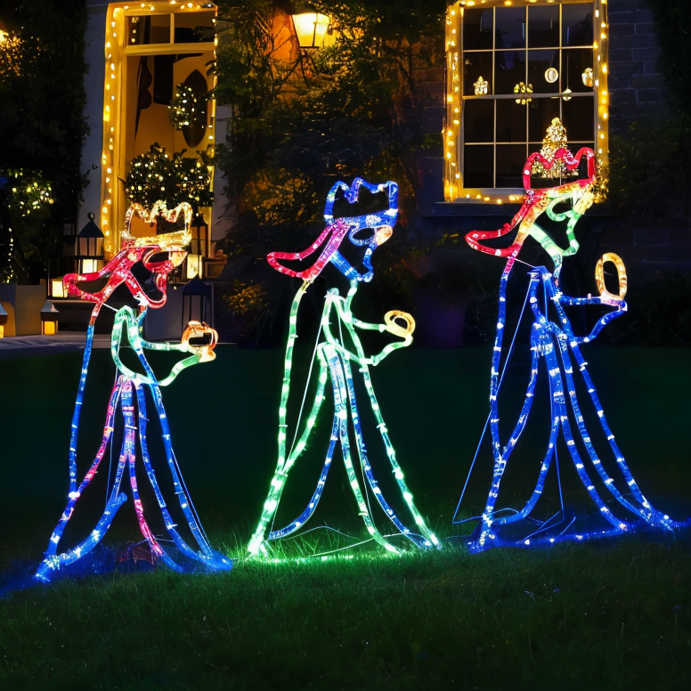 RoyalLights – Majestueuze Drie Koningen Lichterketting voor Kerstverlichting