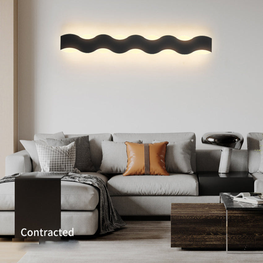 WaveLight – Golvende Wandleuchte voor Buiten
