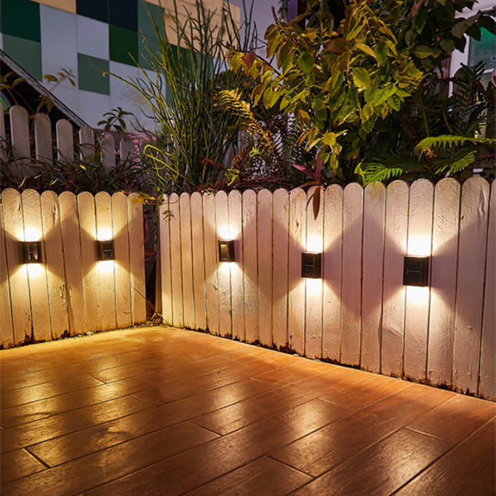 Solvra – Draadloze LED Solar Wandlampen Deluxe voor Buiten