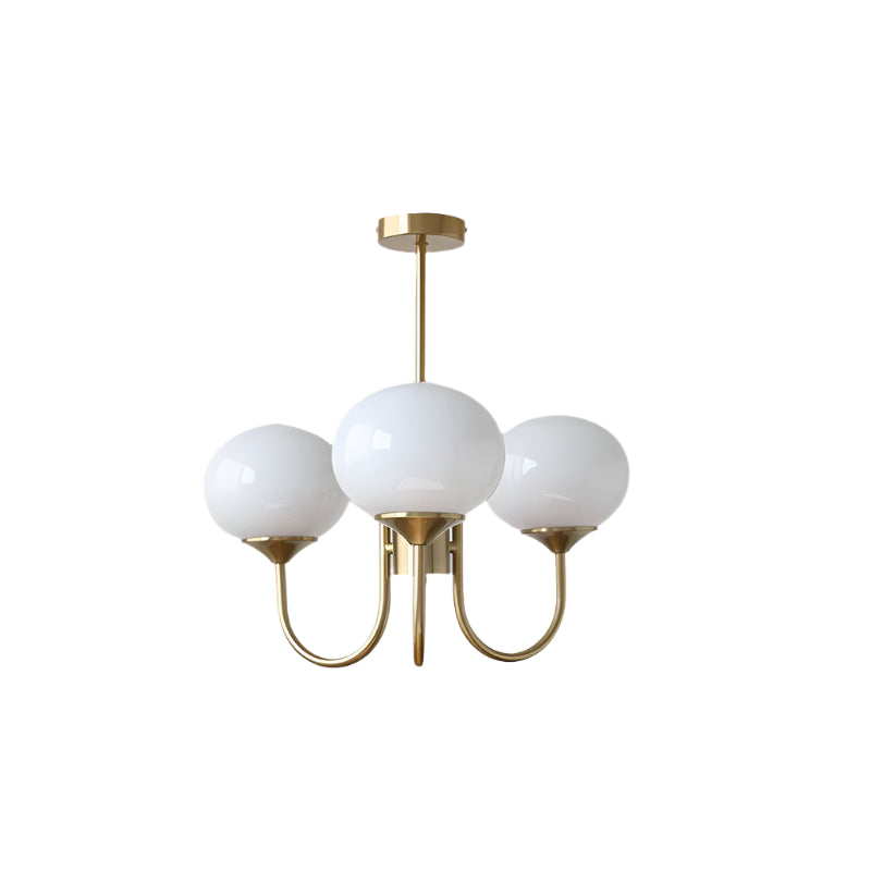 Nuvila – Speelse kroonluchter met marshmallow-look in wolkachtig design