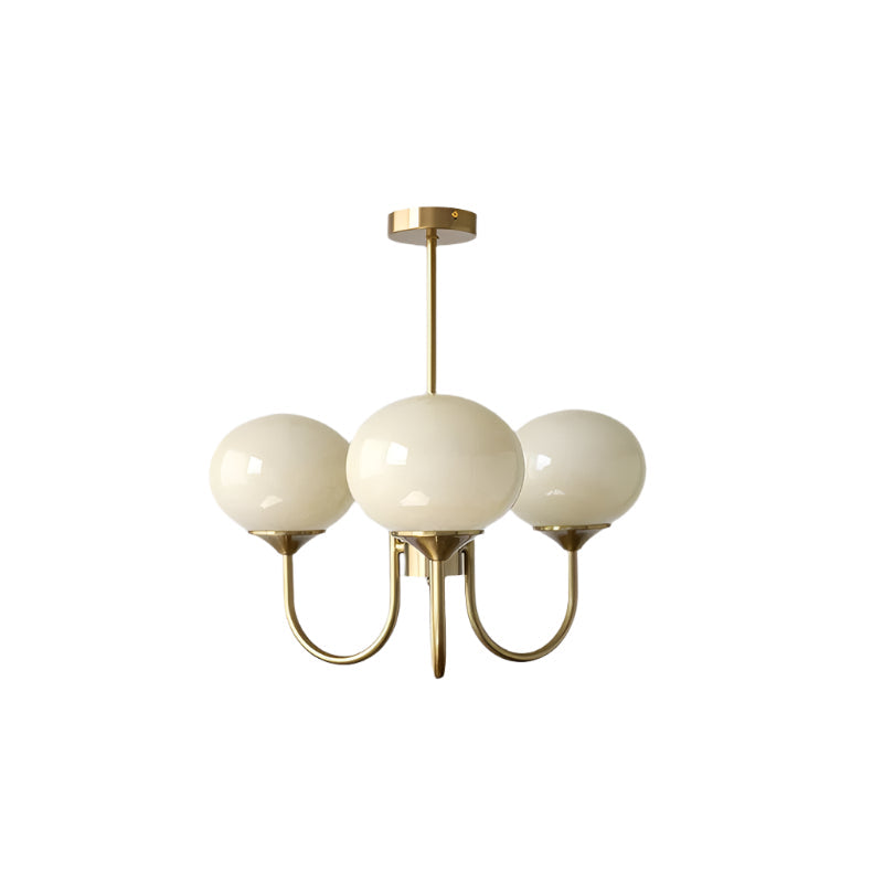 Nuvila – Speelse kroonluchter met marshmallow-look in wolkachtig design
